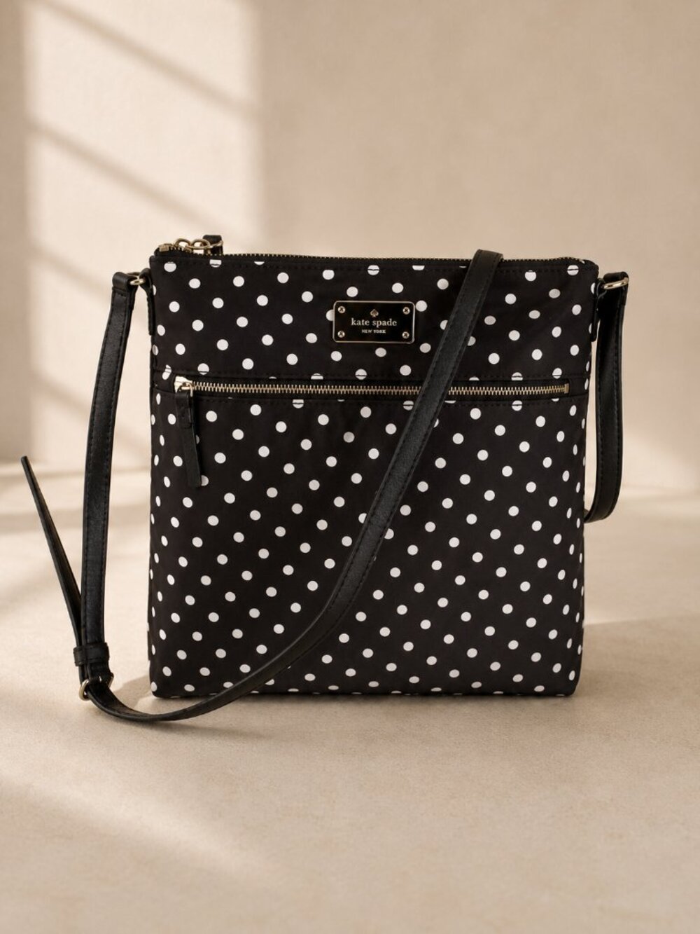 Kate Spade Blake Avenue Keisha Crossbody Bag - Black Nylon